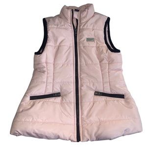 Girls Calvin Klein Puffer Vest - Pink